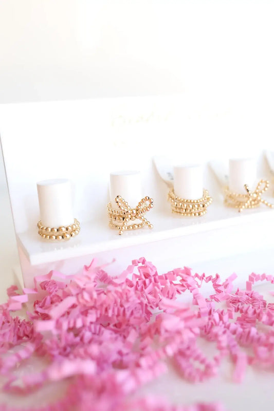 BB Gold Bow Ring