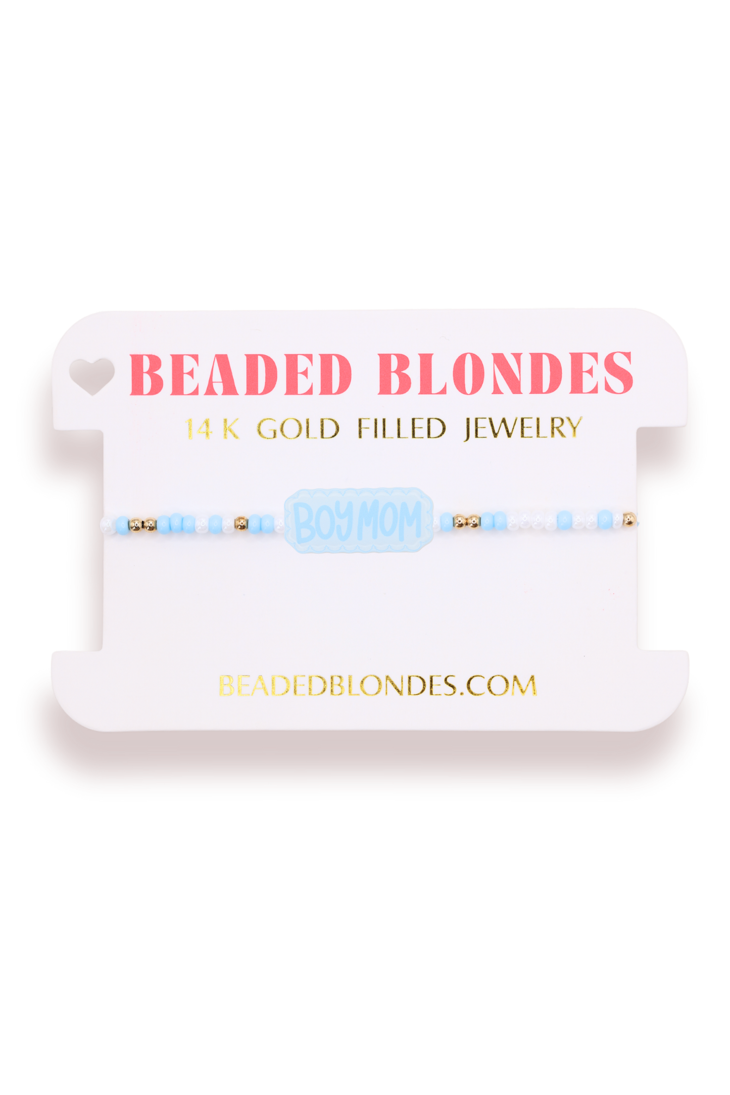 BB Boy Mom Bracelet on Color