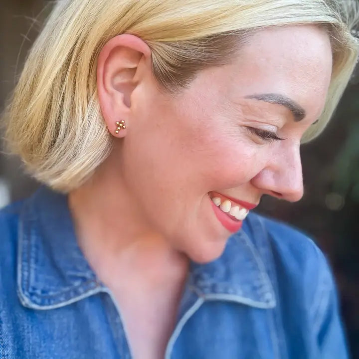 Mandy Cross Earrings
