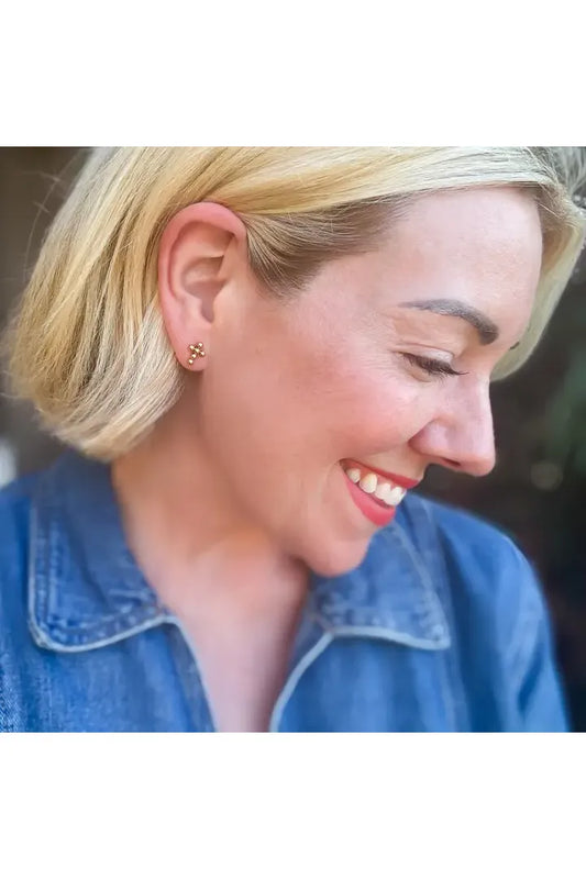 Mandy Cross Earrings