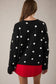 Black Polka Dot Cardigan