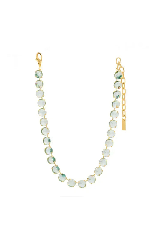 Tova Sofia Necklace Fairy Dust/Unfoiled Light Sapphire