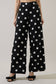 Randal Polka Dot Wide Leg Pants