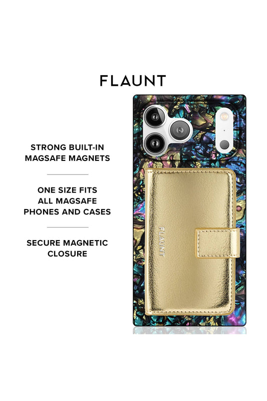 Gold Leather MagSafe Wallet