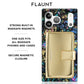 Gold Faux Leather MagSafe Wallet