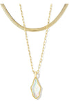 Evelyn Gold Multi Strand Necklace