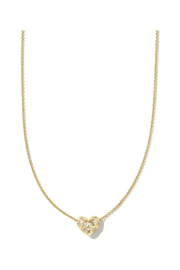 KENDRA SCOTT Holland Heart Short Pendant Necklace