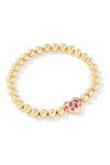 KENDRA SCOTT Holland Heart Stretch Bracelet