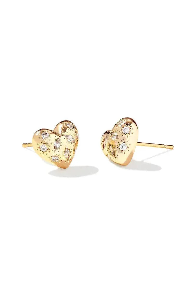 KENDRA SCOTT Holland Heart Studs