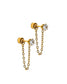 Indy Gold Screwback Stud
