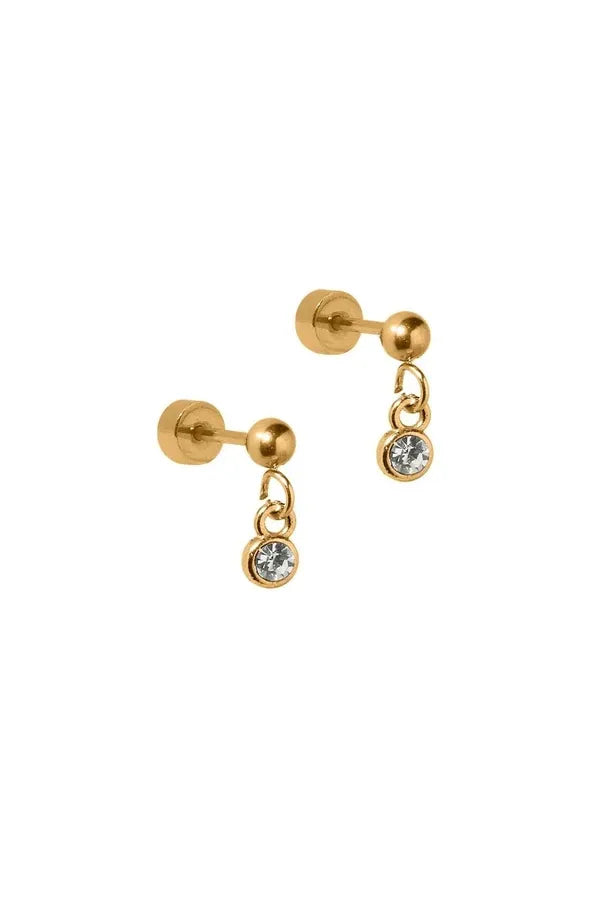 Millie Sparkle Screwback Stud