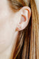 Delaney Gold Screwback Stud