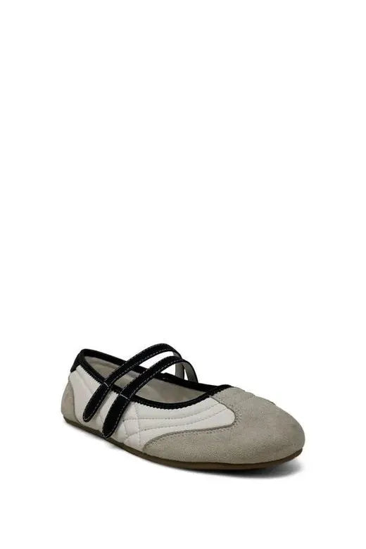 SS Salome White/Black Mary Jane