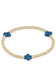 Signature Cross Gold Pattern 3mm Bead Bracelet (choice of 4 cross colors)✔️