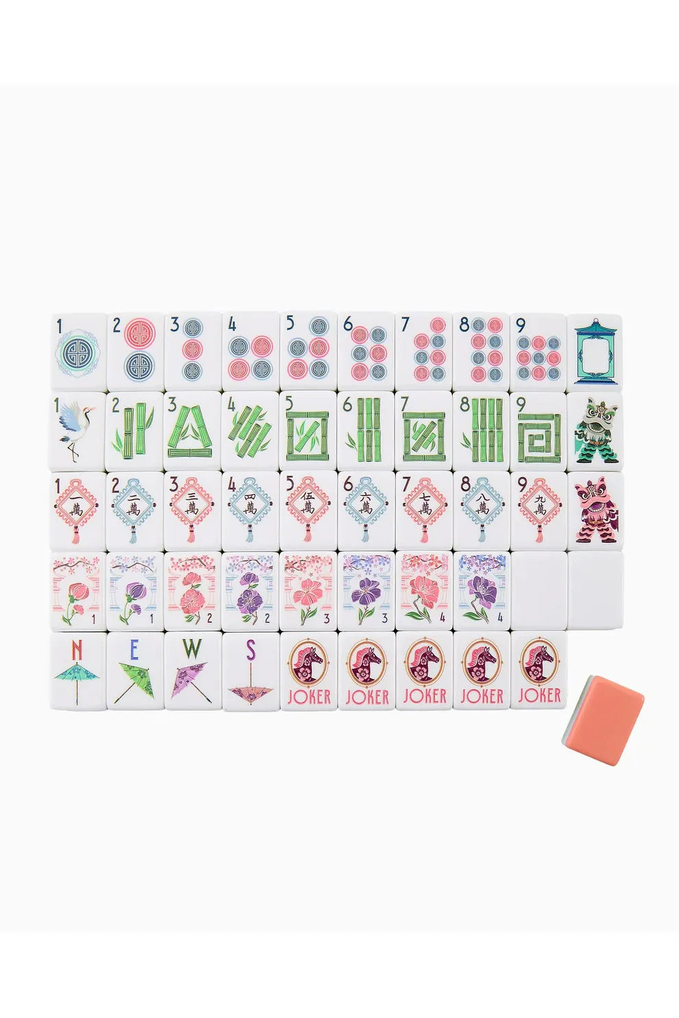 Solara Mahjong Tiles- FREE SHUFFLERS W/PURCHASE