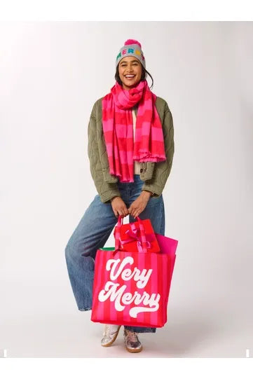 Red Very Merry Tote